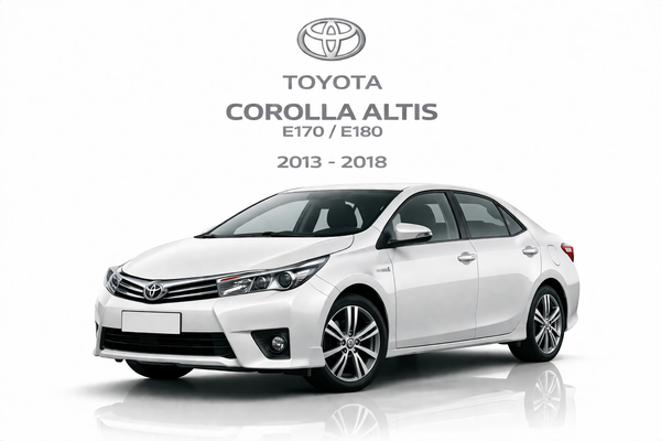 CarPlay Toyota Corolla Altis E170 / E180